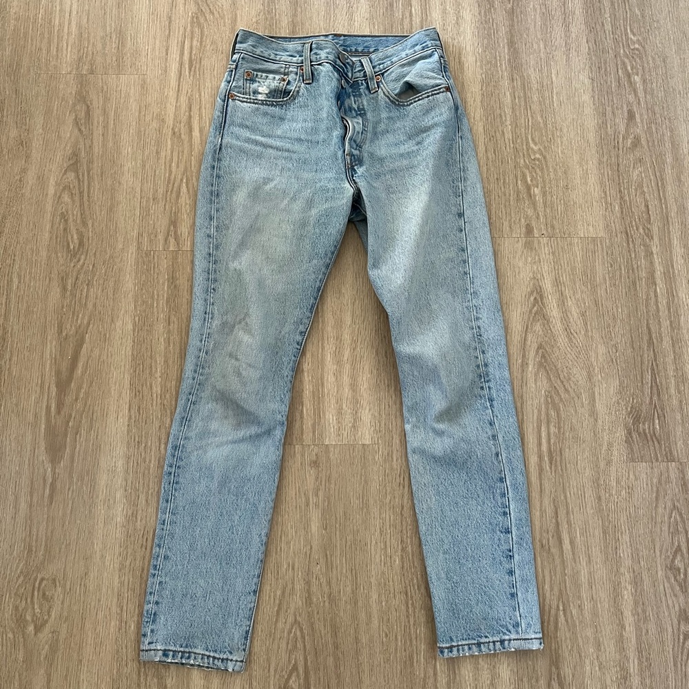 Levi’s 501 Skinny Light Wash 25